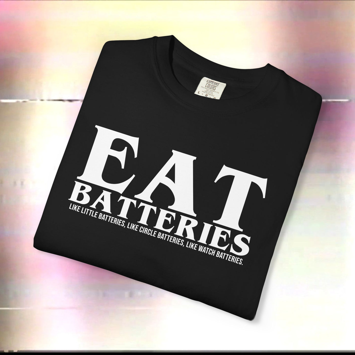 ITYSL Batteries, Unisex Heavy Cotton Tee