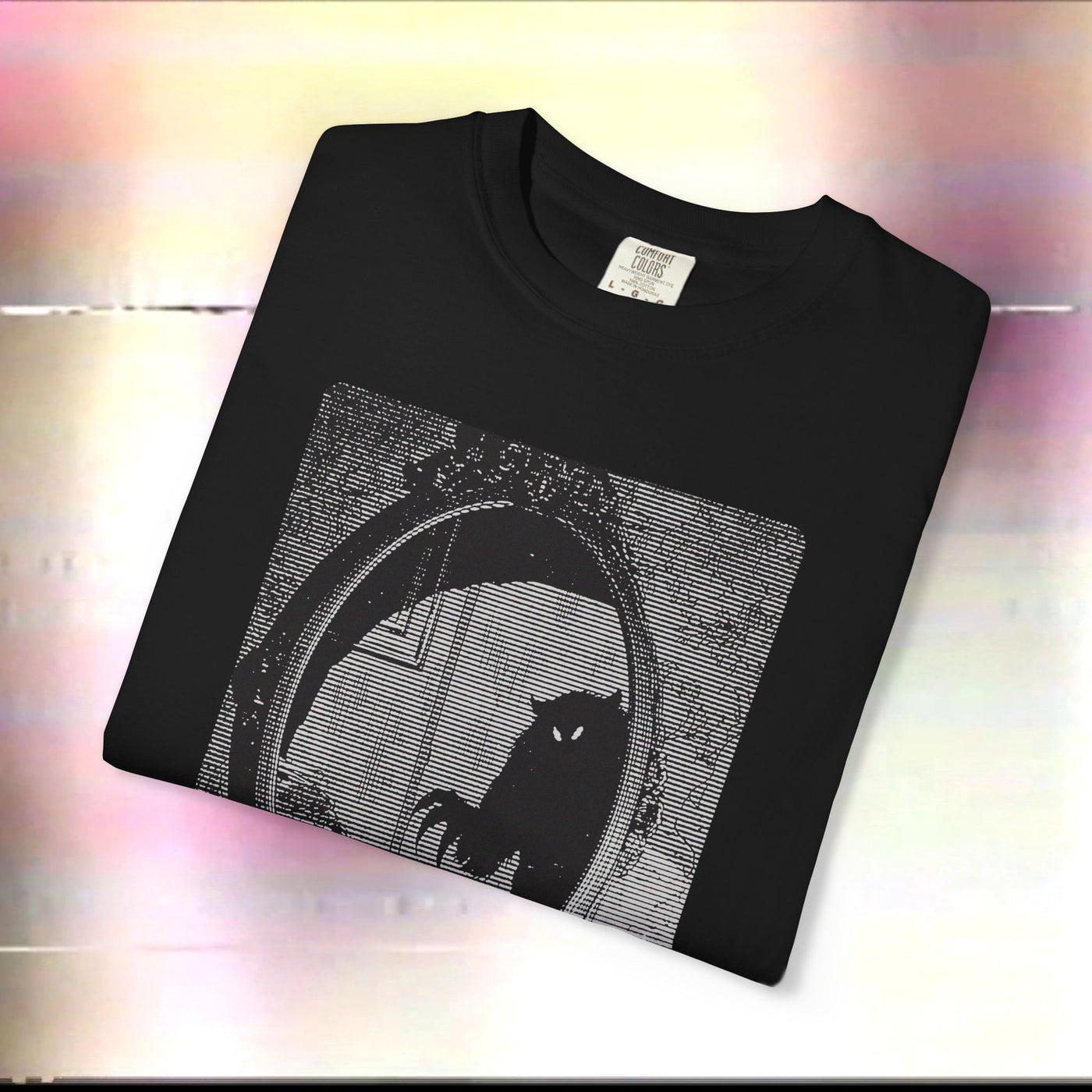 Something in the Mirror, Unisex Heavy Cotton Tee