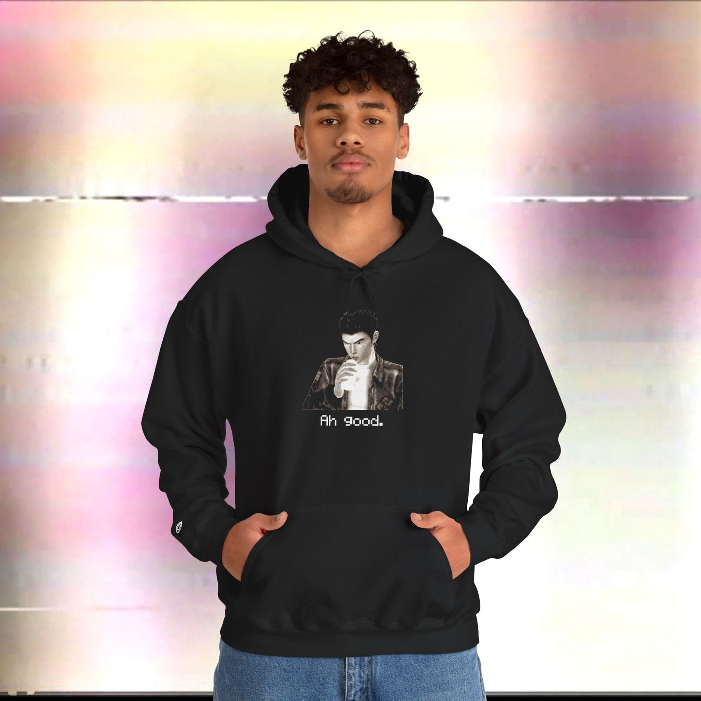 Shenmue - Ryu takes a break, Unisex Heavy Blend Hoodie